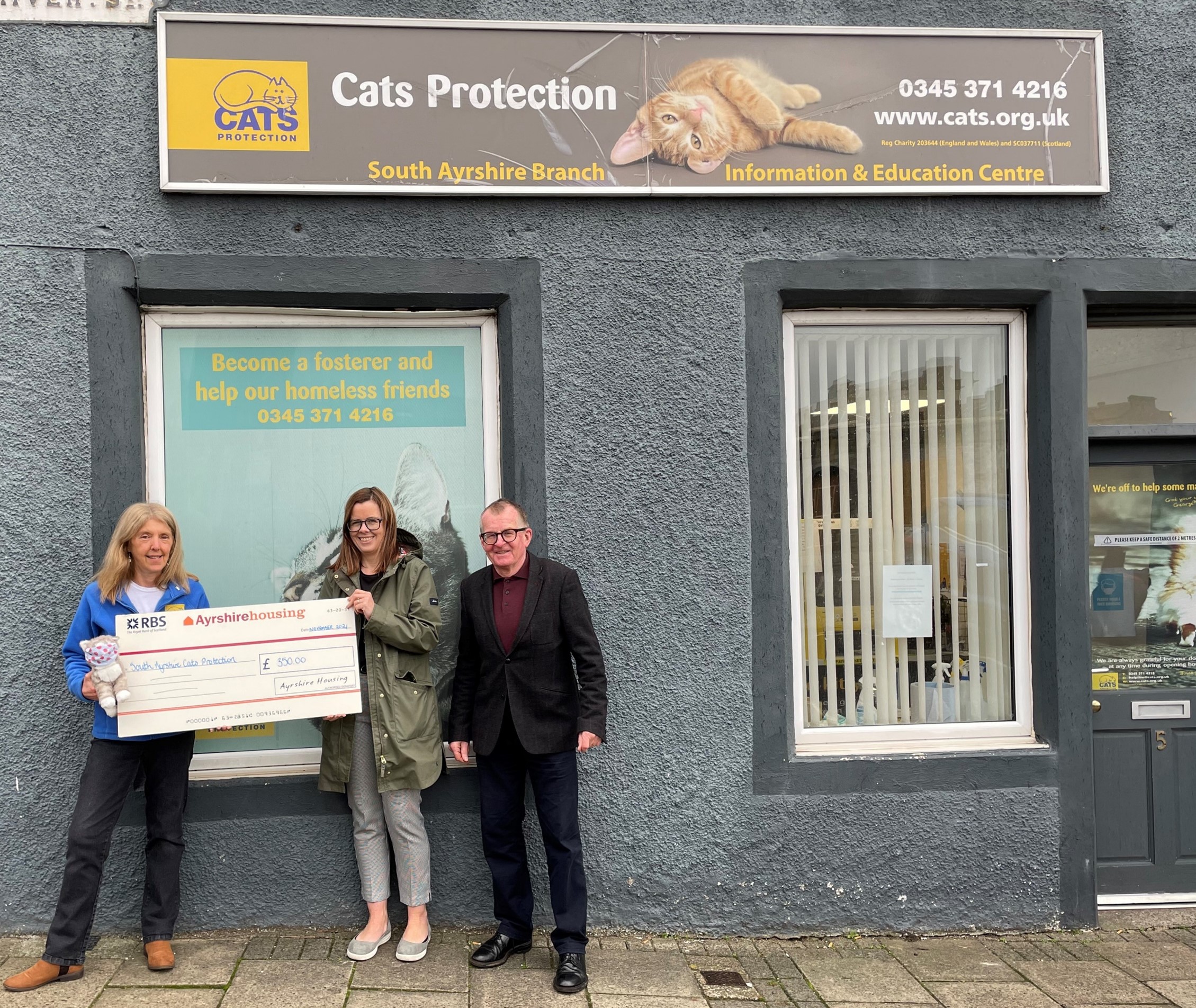 Ayrshire Housing distributes over £5,000 to charity Scottish Housing News